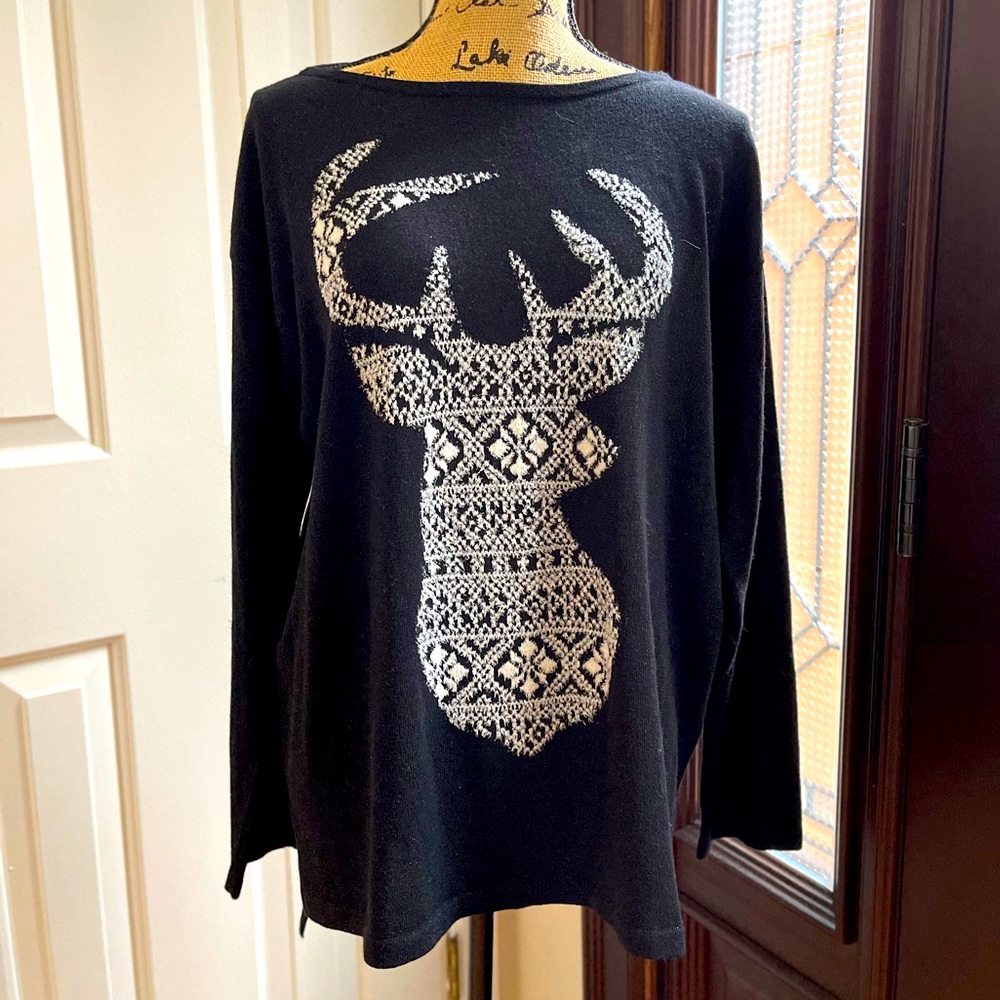Style & Co. Reindeer Sweater